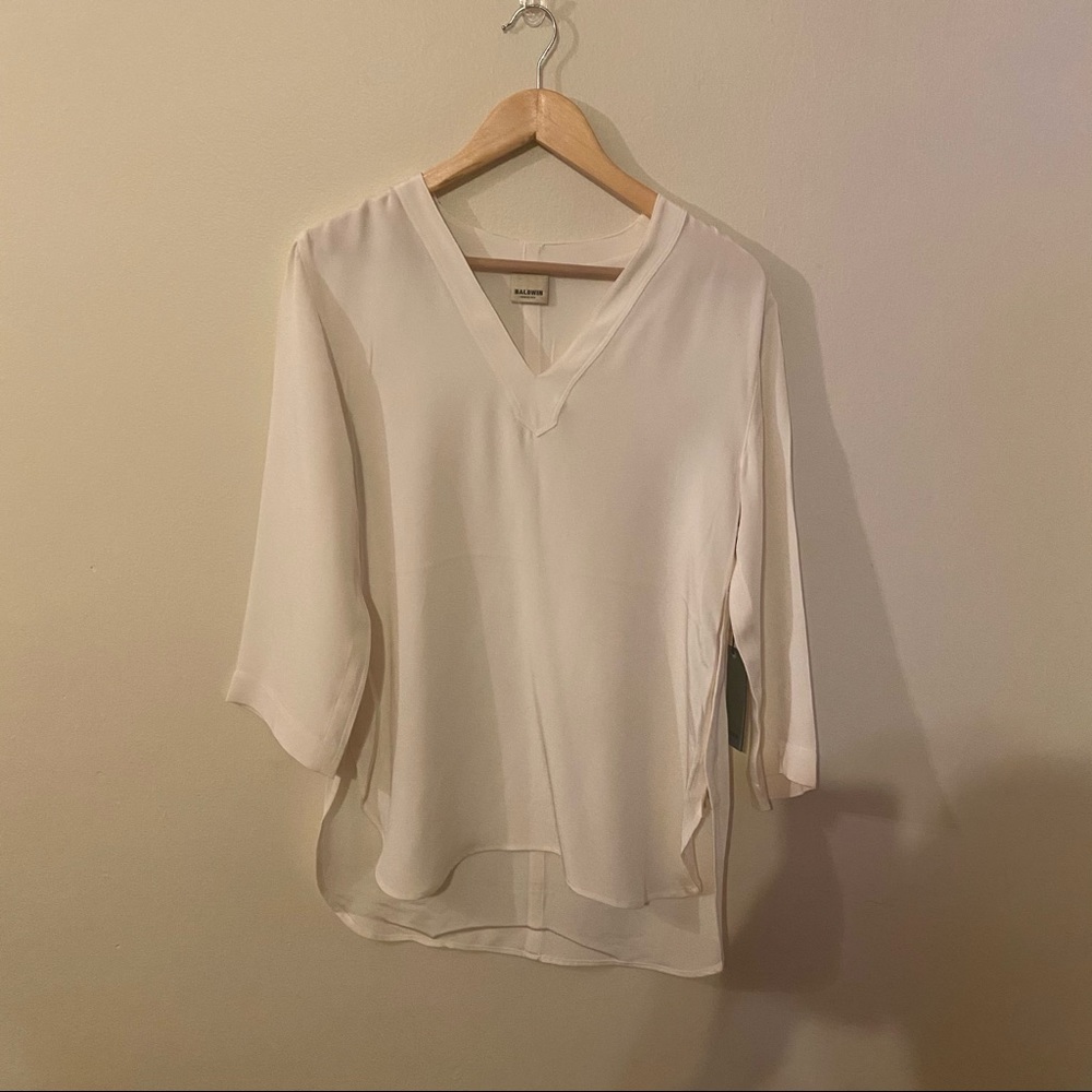 Baldwin 100% Silk Top